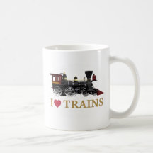 I Liebe-Züge Kaffeetasse