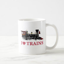 I Liebe-Züge Tee Tasse