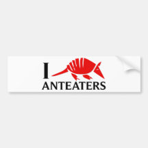 I LiebeAnteaters Auto Sticker