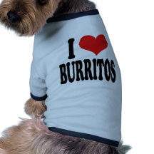 I LiebeBurritos Hundeshirt