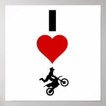 I LiebeMotocross (vertikal) Plakat