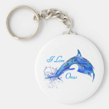I LIEBEORCAS BLAU SCHLÜSSELBÄNDER