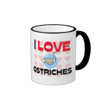 I LiebeOstriches Kaffee Tassen