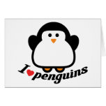 I LiebePenguins Grußkarte