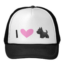 I Liebescottish-Terrier Baseballcaps
