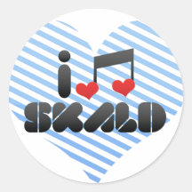 I LiebeSkald Runde Sticker