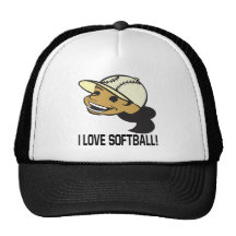 I LiebeSoftball Retromütze