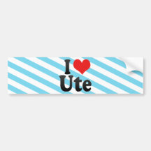 I LiebeUte Autosticker