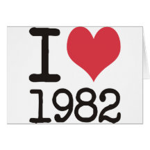 I Produkte Love1982 u. Entwürfe! Karte