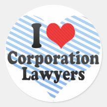 I Rechtsanwälte Love Corporation Aufkleber