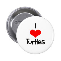 I Schildkröten des Herz-(Liebe) Button
