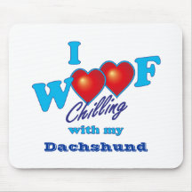 I Schuss-Dackel Mousepads