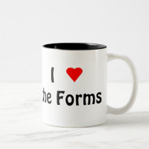 I schwärzen Liebe die Formen den Becher mit 2 Töne Tasse