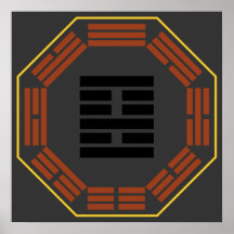 I "verehrende " PUs Chinghexagram-22 Poster
