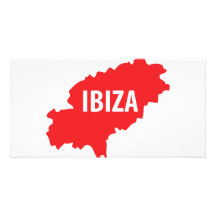 Ibiza Ikone Individuelle Foto Karte