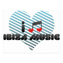 Ibiza Musikfan Postkarten