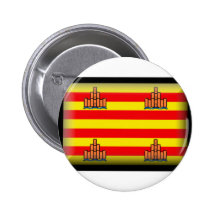 Ibiza Spanien Flagge Anstecknadel