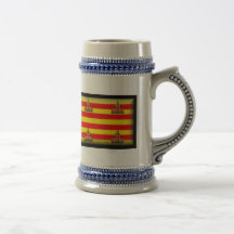 Ibiza Spanien Flagge Kaffeetassen