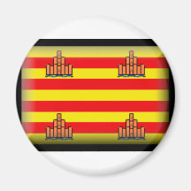 Ibiza Spanien Flagge Magnete