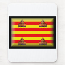Ibiza Spanien Flagge Mauspad