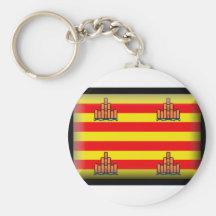 Ibiza Spanien Flagge Schlüsselbänder