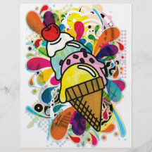 Ice_Cream_Paint Flyer