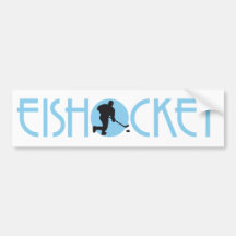 ice hockey autoaufkleber