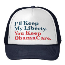Ich behalte meine Freiheit. Sie behalten Ihr Obama Retrokult Cap