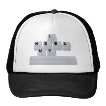 Ich benötige meinen Raum Trucker Mütze
