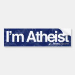 Ich bin atheistisch autosticker