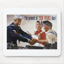 Ich bin auf Sie Völker auch stolz -- WWII Mousepad