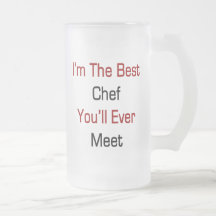 Ich bin der beste Koch, den Sie sich überhaupt tre Tasse