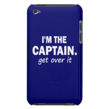 Ich bin der Kapitän. Erhalten Sie über ihm. - Lust Case-Mate iPod Touch Case