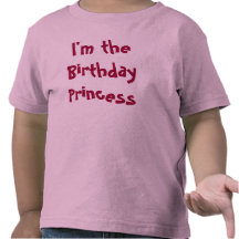 Ich bin die Geburtstags-Prinzessin Tshirt