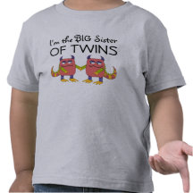 Ich bin die große Schwester der Zwillinge Shirts