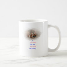 Ich bin ein Amerikaner Kaffeetasse