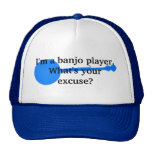 Ich bin ein Banjo-Spieler, was bin Ihre Entschuldi Netzmützen
