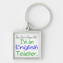 Ich bin ein Englischlehrer Keychain Schlüsselanhänger