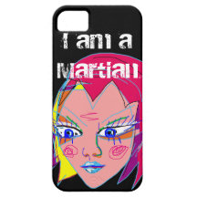 Ich bin ein Marsmensch iPhone 5 Etuis