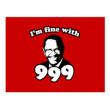 Ich bin fein mit 999 postkarte