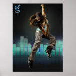 Ich bin G-Kleidung - Tanz-Plakat