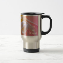 Ich bin ganz natürlich! Coffe Reise-Bechergeschenk Kaffeehaferl