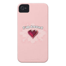 Ich bin geliebter iPhone 4/4S Fall iPhone 4 Case-Mate Hülle