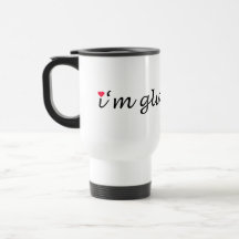 Ich bin (Herz) Gluten-frei Teetasse