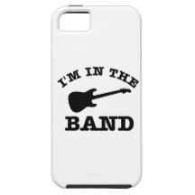 Ich bin in den Band-E-Gitarrenentwürfen iPhone 5 Case