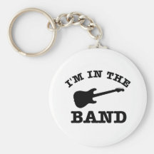 Ich bin in den Band-E-Gitarrenentwürfen Schlüsselbänder