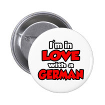 Ich bin in der Liebe mit einem Deutschen buttons