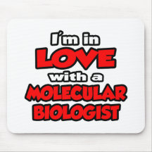 Ich bin in der Liebe mit einem molekularen Biologe Mousepads