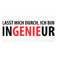Ich bin Ingenieur Photokarte