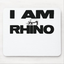 ICH BIN NASHORN MAUSPADS